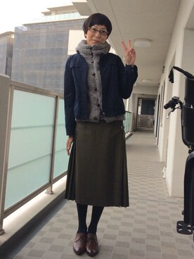 37chancoさん(レディース・162cm)の冬コーディネート