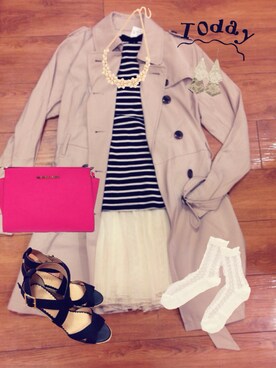 ree¨̮⋈さん(レディース・160cm)の春コーディネート