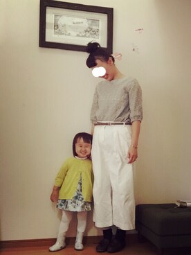 「おめかしコーデ」｜まいさん（レディース・160cm）の春コーディネート