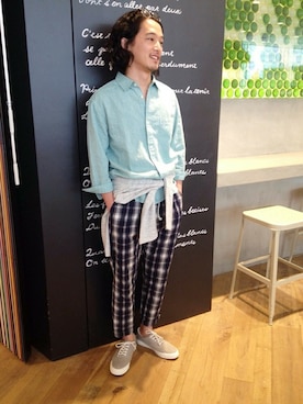 244さん（メンズ・175cm）の春コーディネート