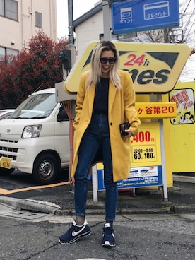 植野有砂さんのコーディネート