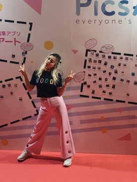 植野有砂さんのコーディネート