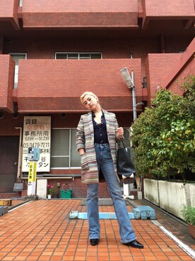 植野有砂さんのコーディネート