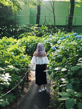 植野有砂さんのコーディネート