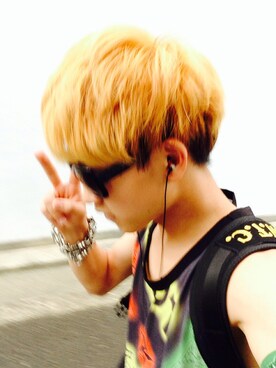 「Marc by Marc Jacobs（マークバイマークジェイコブス）のSUNGLASS（サングラス、ブラック系）」を使った、Kotaさん（メンズ・170cm）の夏コーディネート
