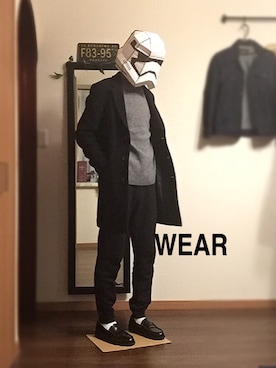 「ストームトルーパー」｜RYOICHIさん（メンズ・173cm）の冬コーディネート