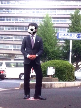 「アイテム（フォーマルスーツ/小物、シルバー系）」を使った、kouminさん（メンズ・174cm）の秋コーディネート