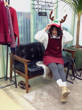 「New Balance」｜bepeakさん（レディース・163cm）の冬コーディネート