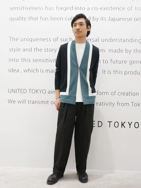 「ラッピンノット」｜井之元智之さん（メンズ・172cm）の春コーディネート
