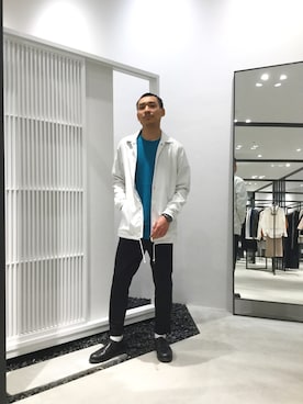 井之元智之さん(メンズ・172cm)の春コーディネート