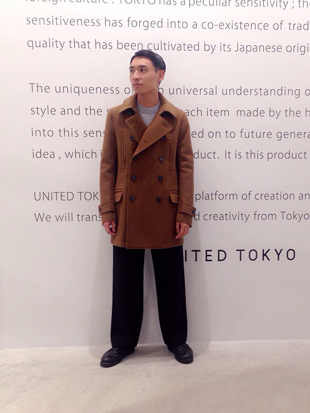 united tokyo ピーコート UNITED TOKYOのピーコートを使った「Pコート」の人気