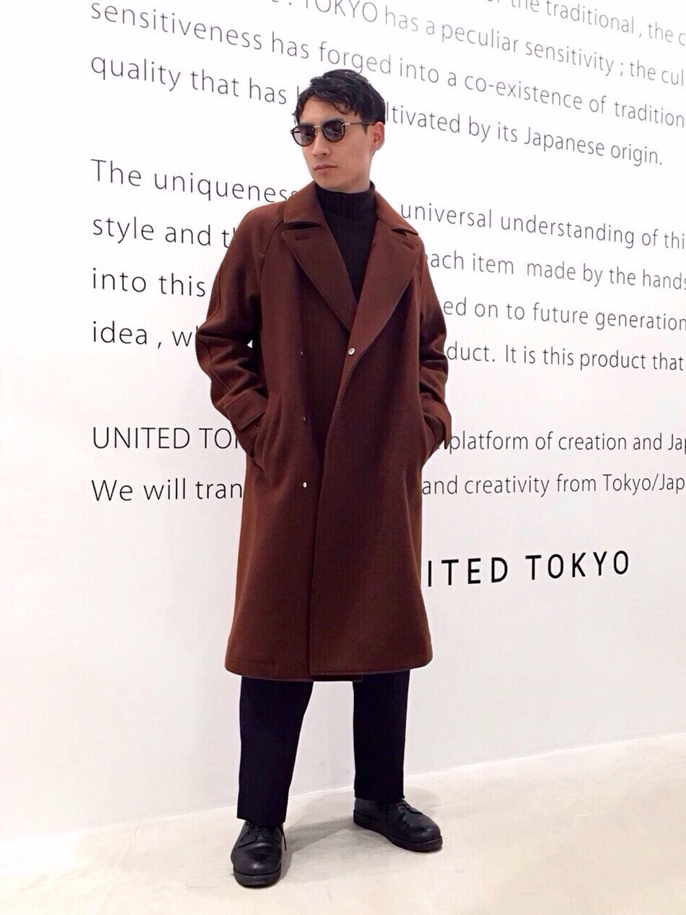 井之元智之さんの「【kearny×UNITED TOKYO】 orville sunglasses（UNITED TOKYO）」を使ったコーディネート