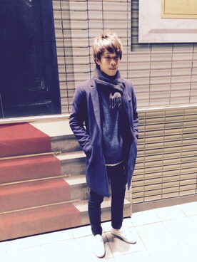 げんきさん（メンズ・174cm）の冬コーディネート