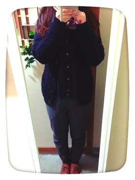 Anri さん（レディース・162cm）の冬コーディネート