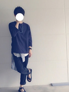 「roshell（ロシェル）のアイテム（アクセサリー）」を使った、ゆーさん（メンズ・168cm）の春コーディネート