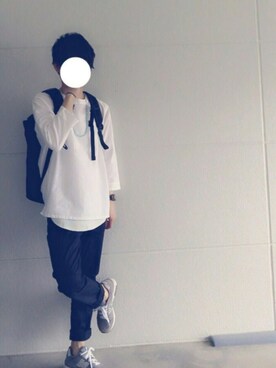 「roshell（ロシェル）のアイテム（アクセサリー）」を使った、ゆーさん（メンズ・168cm）の春コーディネート