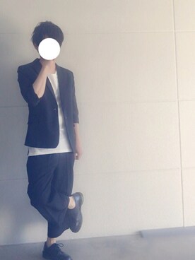 「SOYOUS（ソユーズ）のアイテム（ジャケット/アウター）」を使った、ゆーさん（メンズ・168cm）の夏コーディネート