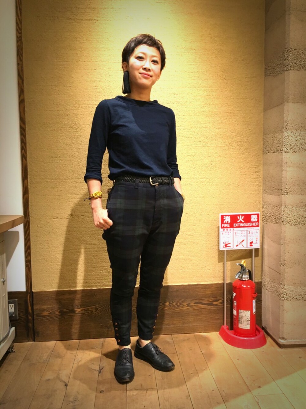 nakaji(45R 東京ミッドタウン)｜45RのTシャツ/カットソーを使った