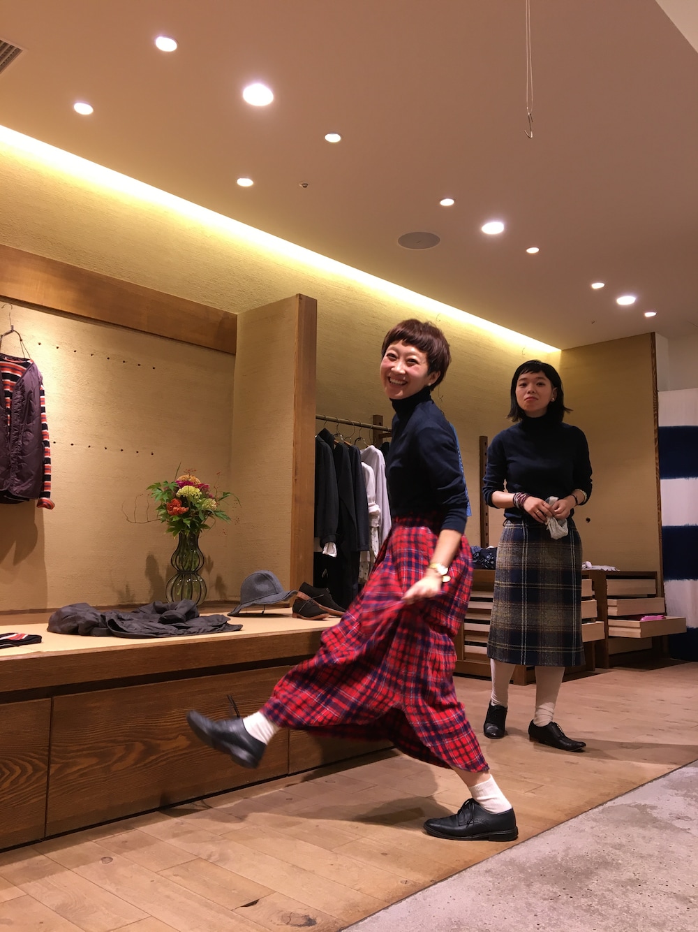 nakaji(45R 東京ミッドタウン)｜45Rのスカートを使ったコーディネート  