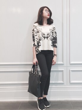 クロエさん（レディース・168cm）の夏コーディネート