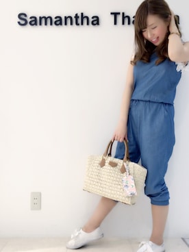 「willselection」｜「アイテム（オールインワン・サロペット）」を使った、いっしー(^^)♡さん（レディース・156cm）の夏コーディネート