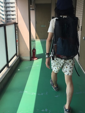 「LEE」｜164164さん（メンズ・169cm）の夏コーディネート