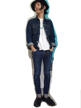 「FLORSHEIM（フローシャイム）のアイテム」を使った、164164さん（メンズ・169cm）の秋コーディネート