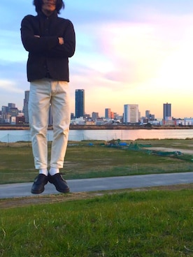 「KRIS VAN ASSCHE（クリスヴァンアッシュ）のアイテム」を使った、164164さん（メンズ・169cm）の春コーディネート