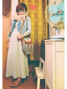 「Soareak（ソアリーク）のアイテム（その他アウター）」を使った、aimi*さんの冬コーディネート