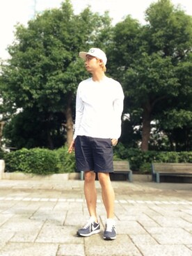 「ホワイトキャップ」｜ODK★さん（メンズ・178cm）の夏コーディネート