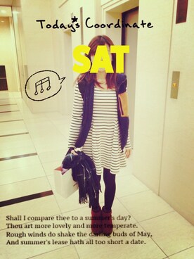 a.yさん（レディース・155cm）の秋コーディネート