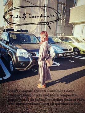 a.yさん（レディース・155cm）の冬コーディネート