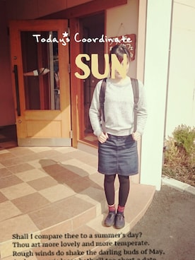 a.yさん（レディース・155cm）の春コーディネート