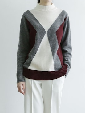 「おしゃれ」｜sakikoさん（レディース・165cm）の冬コーディネート