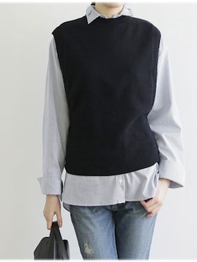 「ウールニット」｜sakikoさん（レディース・165cm）の冬コーディネート