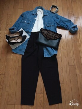 naさん（レディース・151cm）の秋コーディネート