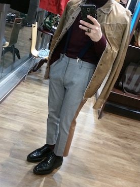 「DOLCE&GABBANA（ドルチェアンドガッバーナ）のアイテム（その他アウター）」を使った、Yu－さん（メンズ・163cm）の秋コーディネート