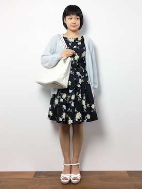 「ILIMA（イリマ）のアイテム（サンダル）」を使った、372☺︎さん（レディース・154cm）の夏コーディネート