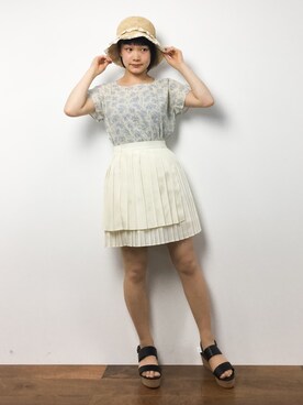 372☺︎さん（レディース・154cm）の夏コーディネート