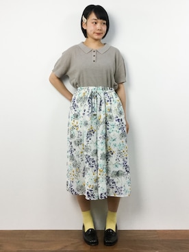 372☺︎さん（レディース・154cm）の夏コーディネート