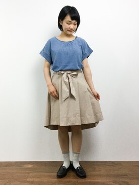 372☺︎さん（レディース・154cm）の夏コーディネート