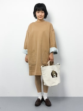 「LE JUN（ルジュン）のアイテム（ワンピース/ドレス）」を使った、372☺︎さん（レディース・154cm）の夏コーディネート