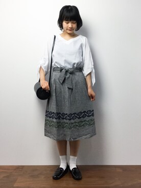 372☺︎さん（レディース・154cm）の夏コーディネート