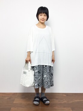 「unrelaxing（アンリラクシング）のアイテム」を使った、372☺︎さん（レディース・154cm）の秋コーディネート