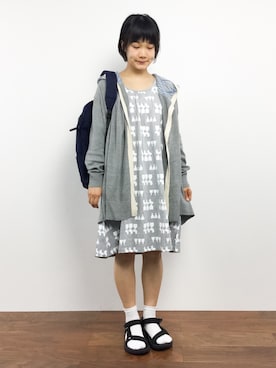 「Ne-net（ネネット）のアイテム（その他アウター）」を使った、372☺︎さん（レディース・154cm）の秋コーディネート