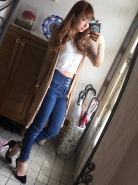「GRL（グレイル）のアイテム（パンプス）」を使った、やんす。さん（レディース・158cm・20代）の春コーディネート
