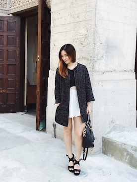 「business casual」｜「アイテム（トレンチコート）」を使った、CHLOE PANさん（レディース・157cm）の秋コーディネート