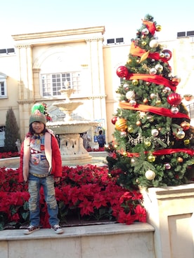 「アイテム（ナイロンジャケット）」を使った、◡̈*✧Rikky◡̈⃝☆*ﾟさん（キッズ・123cm）の冬コーディネート