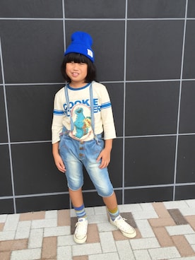 ◡̈*✧Rikky◡̈⃝☆*ﾟさん（キッズ・135cm）の秋コーディネート