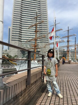 ◡̈*✧Rikky◡̈⃝☆*゚さん(キッズ・135cm)の秋コーディネート